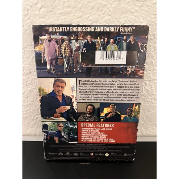 Tulsa King Season One DVD Stallone Excellent Mint Discs! - Picture 2 of 6